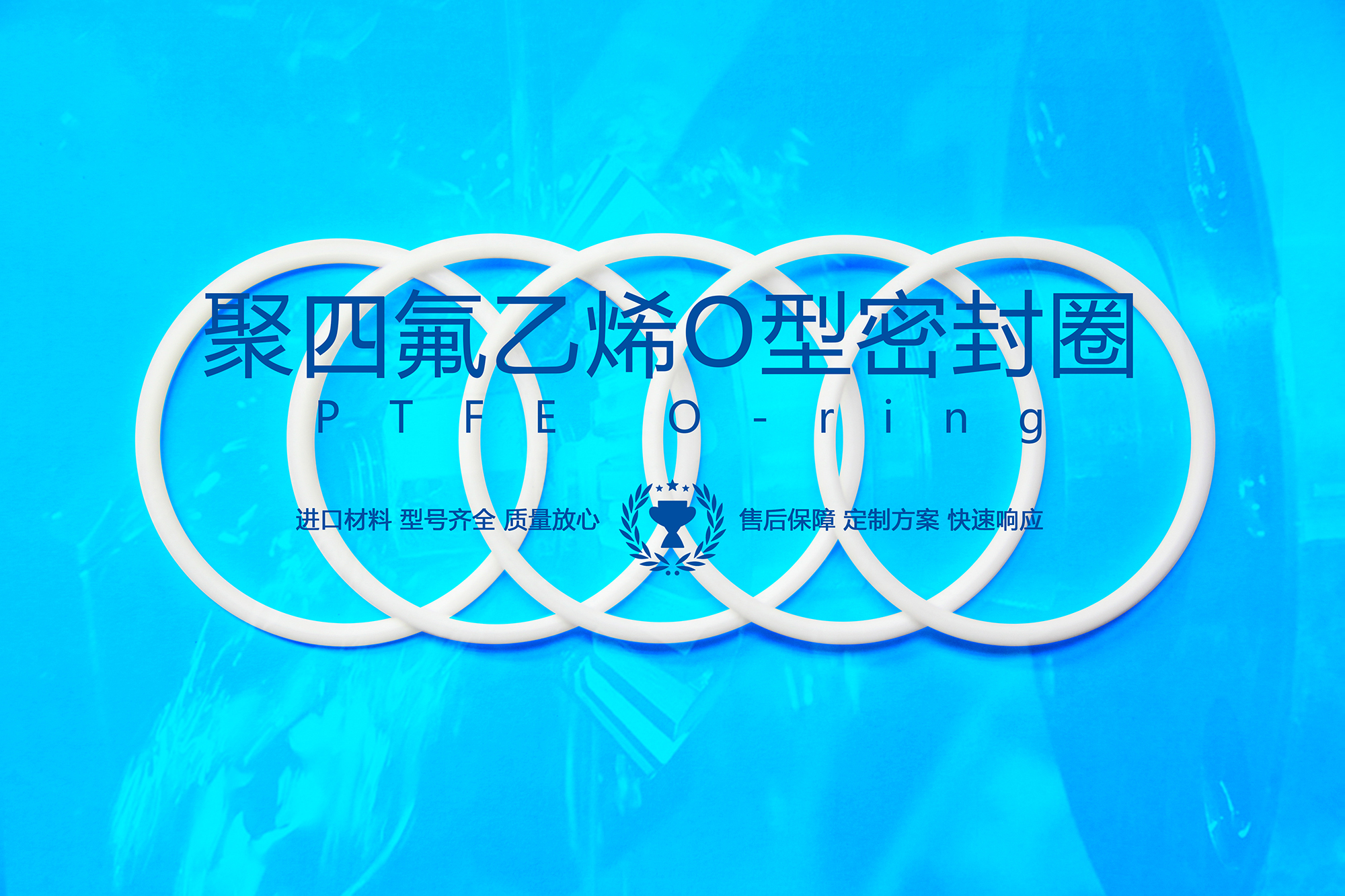 聚四氟乙烯四氟O型密封圈密封件油封產品圖