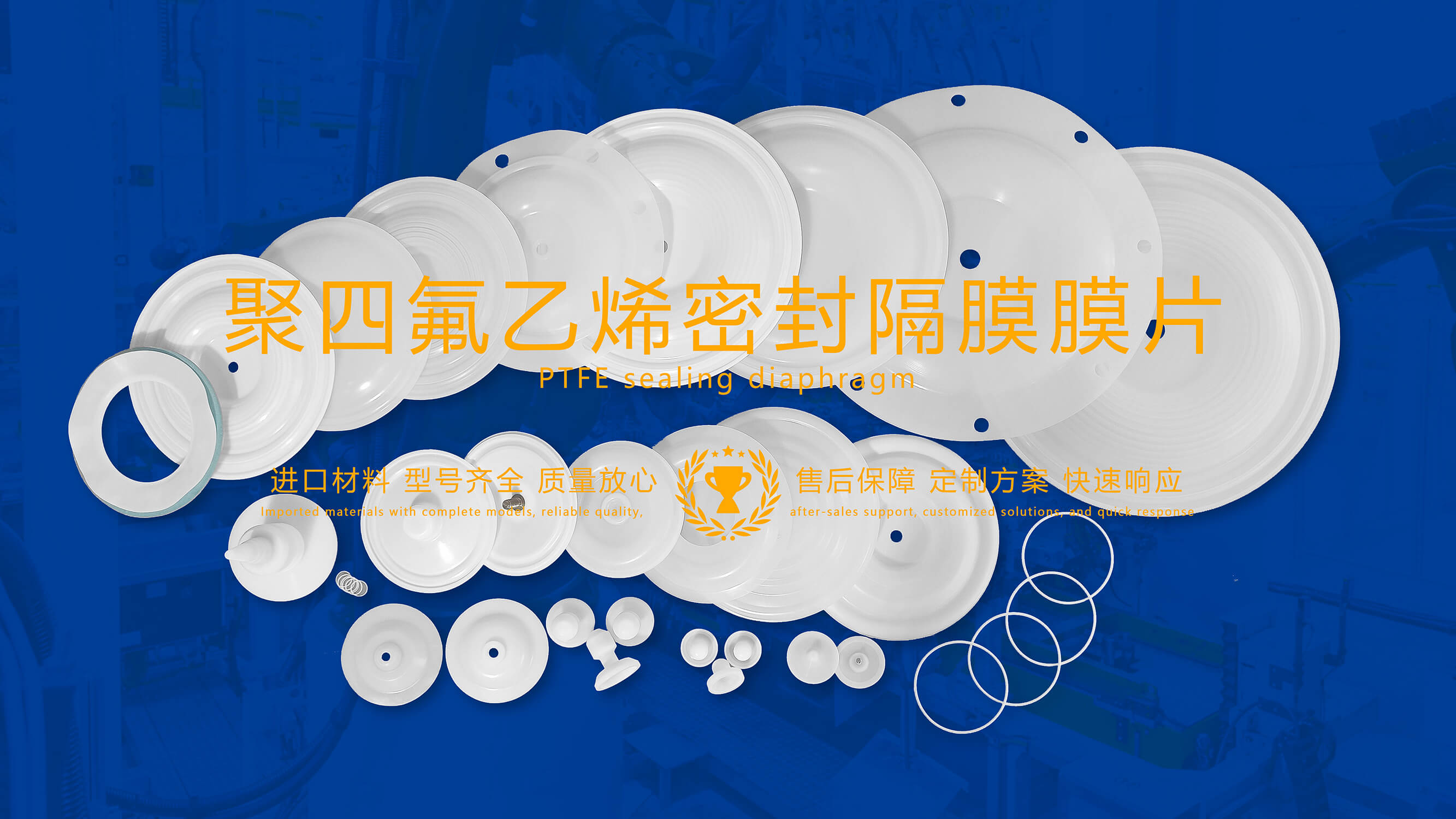 聚四氟乙烯密封圈(PTFE)隔膜膜片 聚四氟乙烯密封圈(PTFE)隔膜膜片