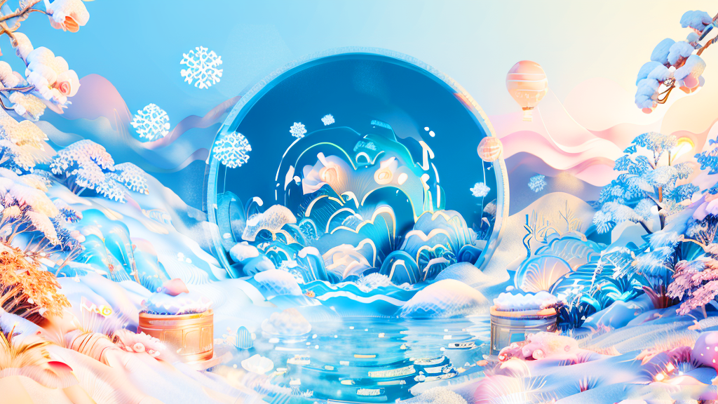 2023祁晟大雪節氣手機壁紙1 2023祁晟大雪節氣手機壁紙1